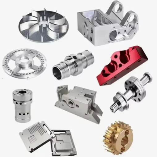 Packaging-CNC-Machined-Aluminum-Alloy-Piece-Handle-CNC-Machining-Sewing-CNC-Machinery-Part-Apparel-Machine-Parts