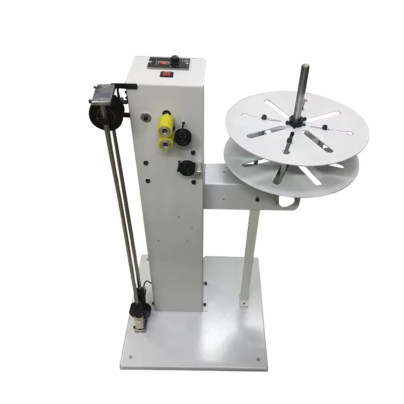 Pay-Off-Reed-Stand-Cable-Wire-Feeder-Dispenser-Take-Up-Spooling-Machine-Horizontal-Vertical-Cable-Rewinding-Machine-AC110V-220V
