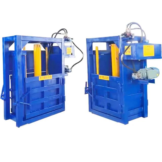 Plastic-Bottle-Compactor-Used-Cardboard-Baler-Carton-Foam-Baling-Hydraulic-Scrap-Metal-Baler-Machine-for-Sale-in-Kenya