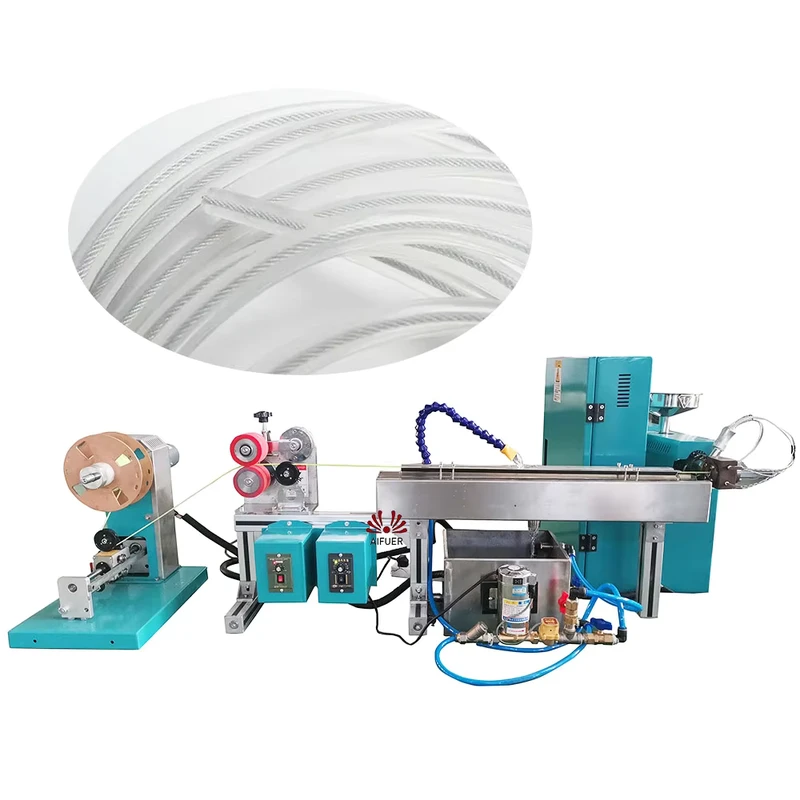 Plastic-Copper-Wire-Rewinding-and-Coating-Machine