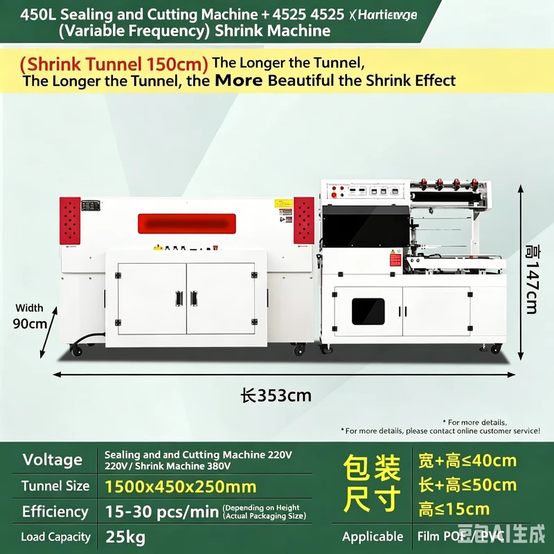 Plastic-Film-Bag-Box-Automatic-Side-Sealing-Cutting-Heat-Shrink-Wrapping-Machine-Heat-Tunnel-Shrink-Wrap-Machine