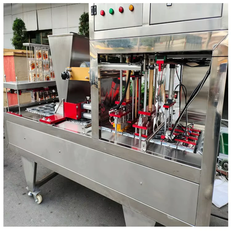 Plastic-Mineral-Water-Yogurt-Cup-Filling-Capping-Sealing-Machine-Sauce-Cup-Filling-and-Hot-Sealer