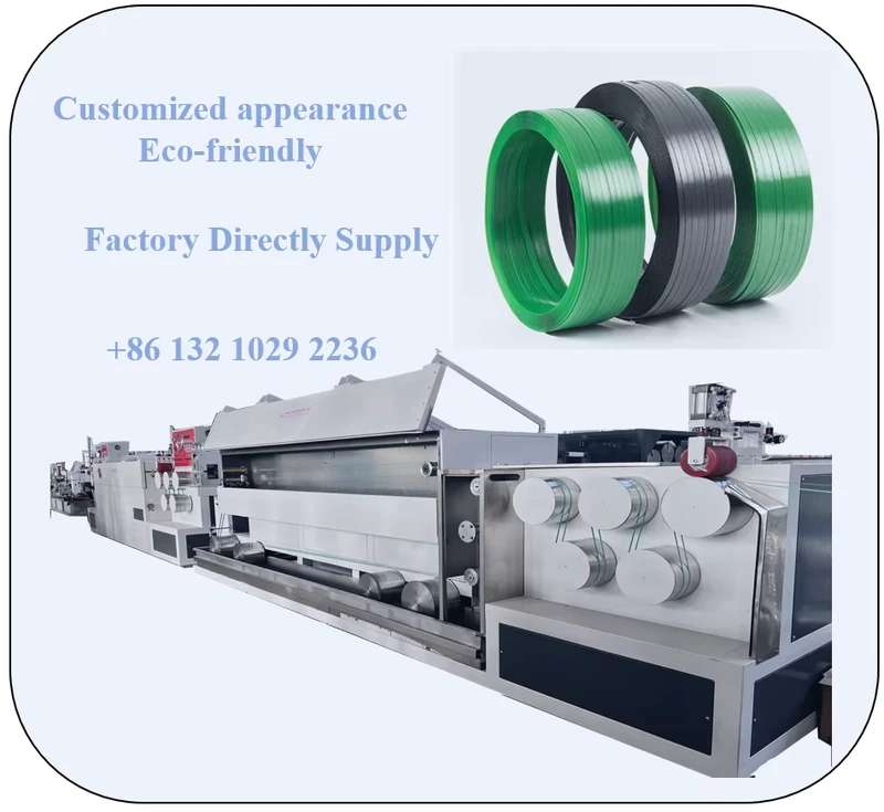 Plastic-Pet-Packing-Strip-Belt-Tape-Making-Production-Machine-Pet-Strap-Making-Machine-4-Line-Drying-Long-Life-0.5-1.5mm