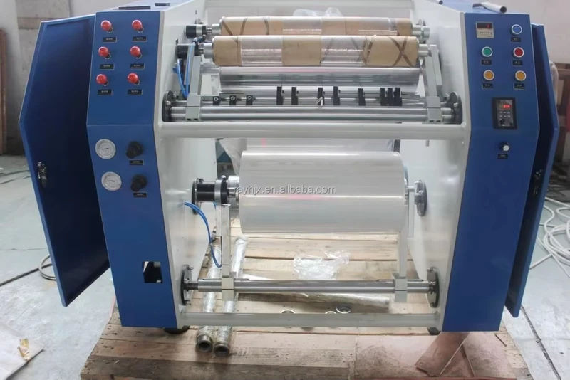 Pre-Stretch-Film-Rewinding-Slitting-Machine