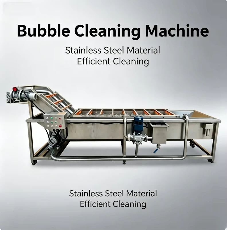 Professional-Custom-Bubble-Type-Washing-Line-with-Packaging-for-Potato-and-Ginger-Processing