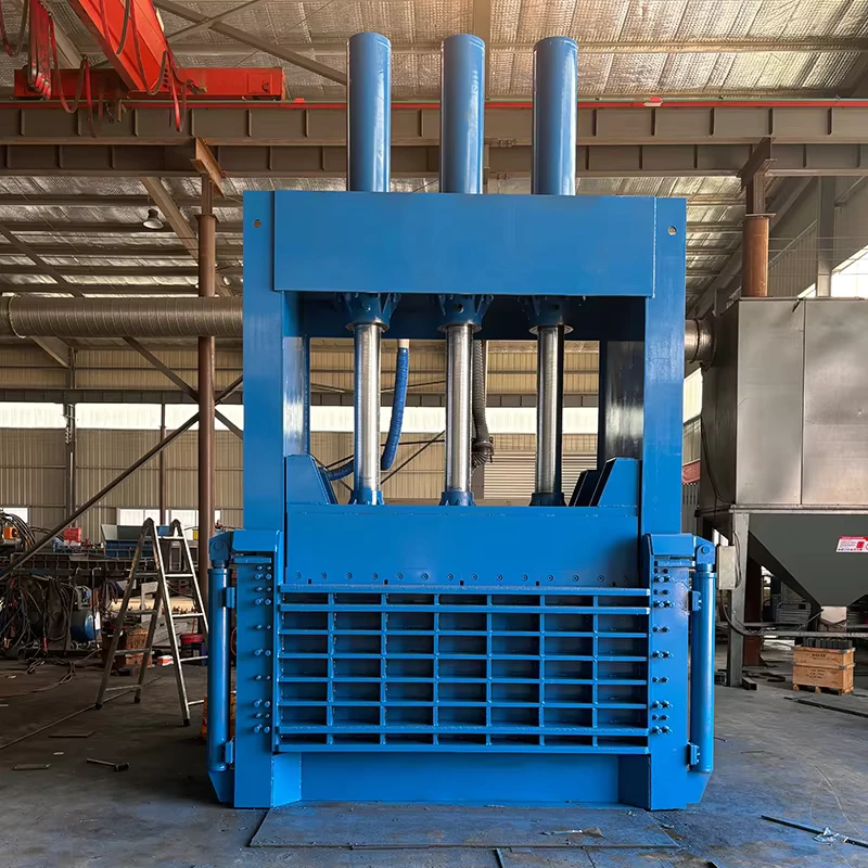 Professional-Vertical-Hydraulic-Baling-Machine-for-Recycling-Plastic-Cans-Foil-Automatic-Operation-High-Efficiency-Energy-Saving