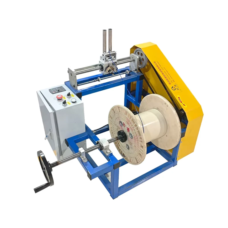 QP500-Aluminium-Wire-Copper-Winding-Machine-0.1-30MM-Steel-Rope-Rewinder-Machine-Cable-Take-up-Winder-Machine