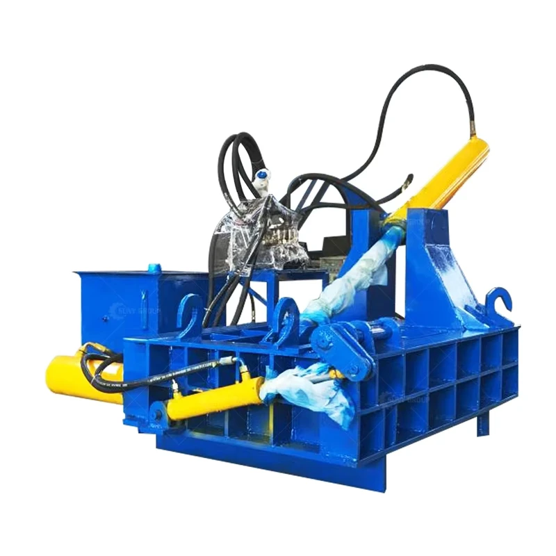 Scrap-Metal-Steel-Scrap-Recycle-Horizontal-Baler-Machinery-Hydraulic-Scrap-Baling-Machine