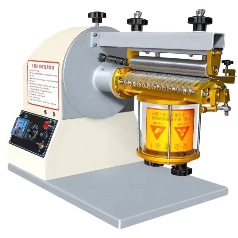 Sealed-Anti-Volatile-Semi-Automatic-Electric-Single-Side-Strong-Force-Small-Edge-Gluing-Machine-for-Paper-Wood-Super-Glue-Making