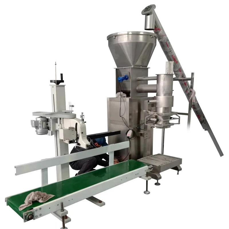 Semi-Automatic-Wrapping-Chemical-Food-Machine-Stand-up-Pouches-Bags-Plastic-High-Productivity-Energy-Saving-Remote-Monitoring