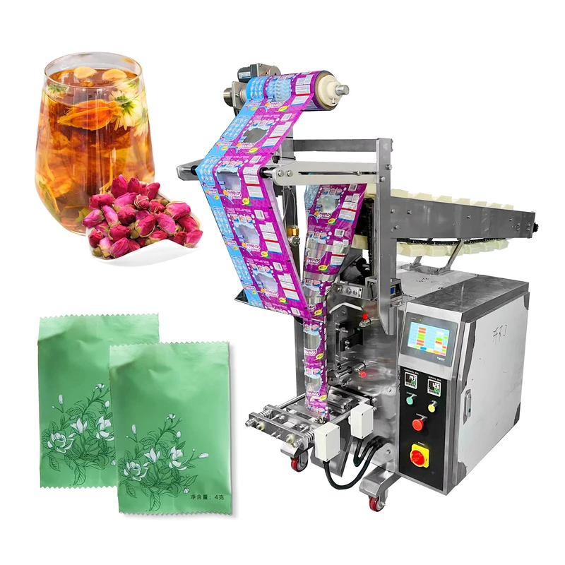 Semi-automatic-Packaging-Machine-Vertical-Fill-Form-Packing-Machine-Scented-Tea-Leaf-Granule-Bag-Packing-Machine