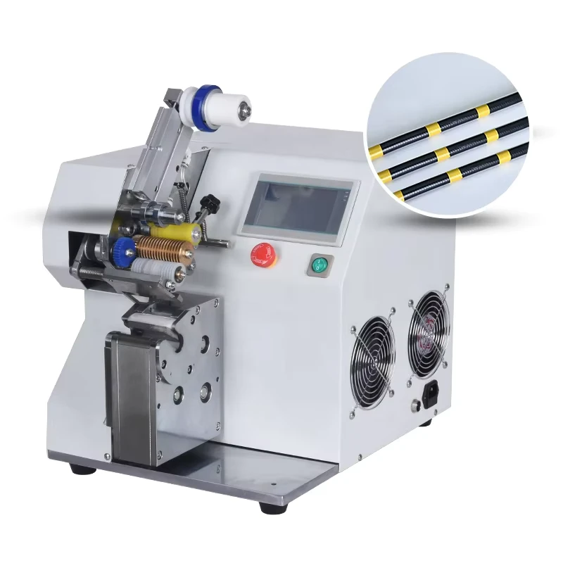 Semi-automatic-Single-Point-Wire-Harness-Spot-wrapping-Tape-Machine-Taping-Machine-Max-OD-12mm-Wire-Cable-Tape-Wrapping-Machine