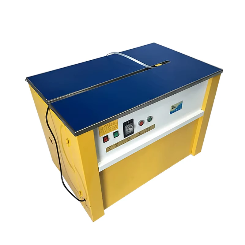 Semi-automatic-Strapping-Machine-Garment-Carton-Packer-pp-Belt-Packer