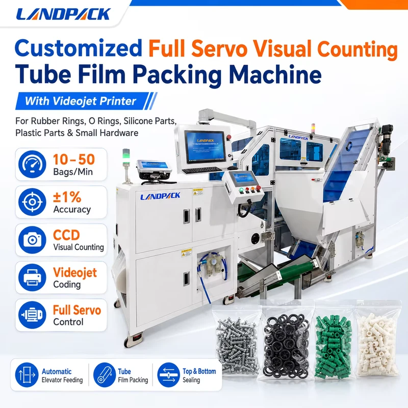 Silicone-Parts-Rubber-Ring-Band-Tube-Film-Bag-Visual-Counting-Packaging-Packing-Machine