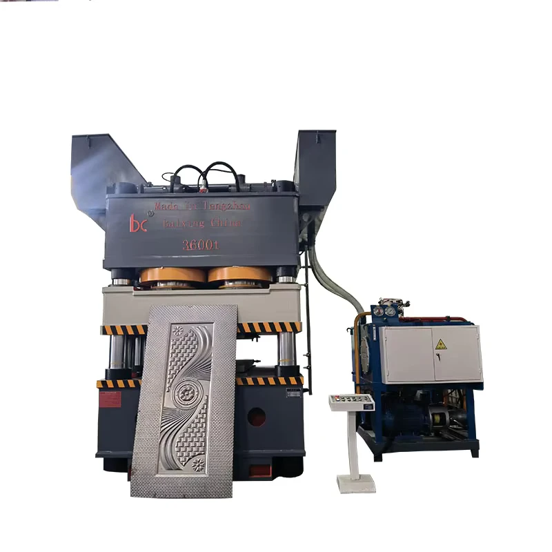 Single-Action-Steel-Door-Embossing-Machine-3600-Ton-Hydraulic-Press-Machine