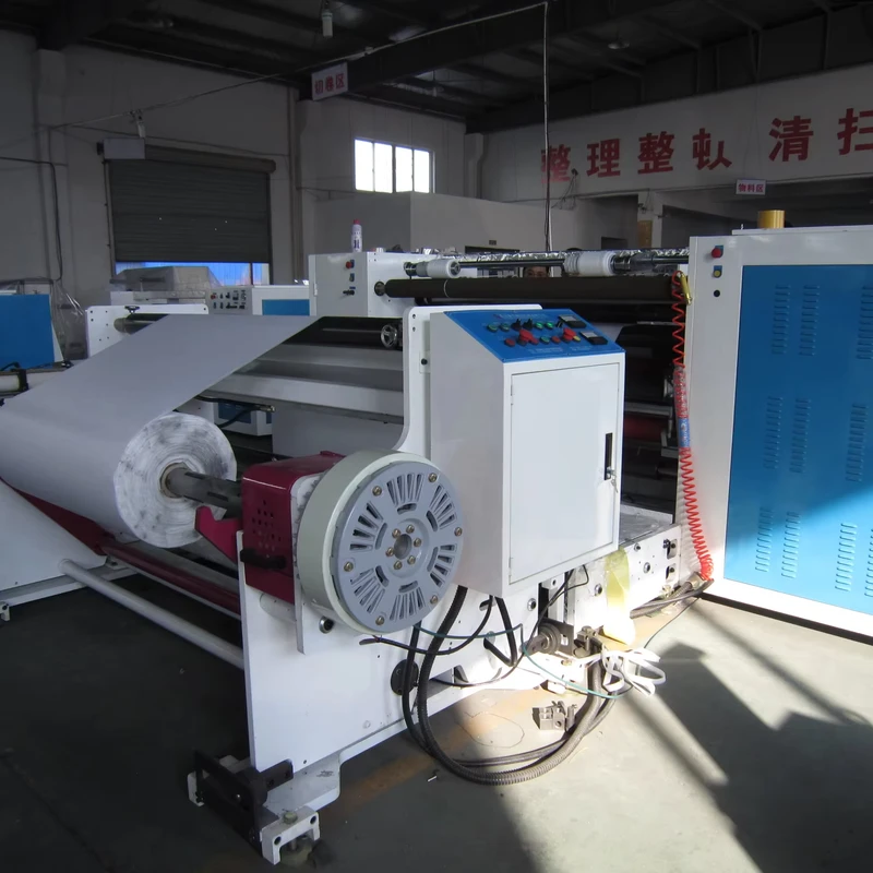Single-Shaft-Non-Woven-Fabric-Roll-to-Roll-Slitter-Rewinder-Machine