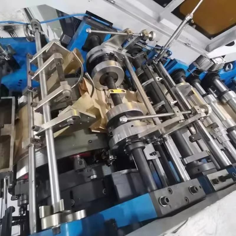 Single-Sheet-Automatic-Bag-Maker-Crease-Punch-Fold-Tube-Form-Accordion-Seal-Compact-in-One-Step