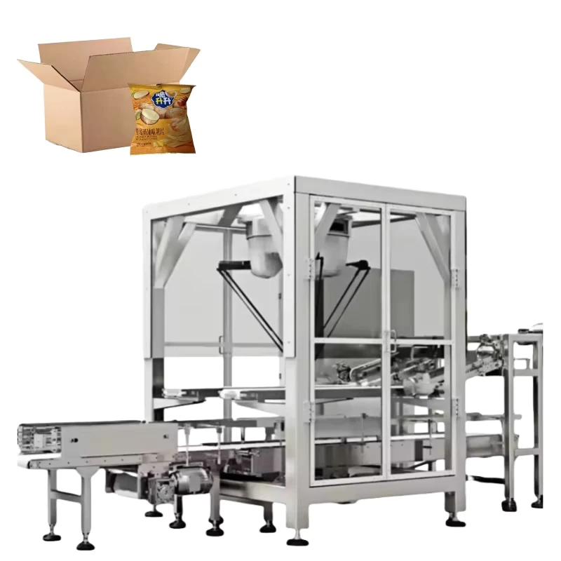 Small-Bags-Delta-Robot-Spider-Hand-Sachet-Pouches-Carton-Packer-Packing-Machine-Line