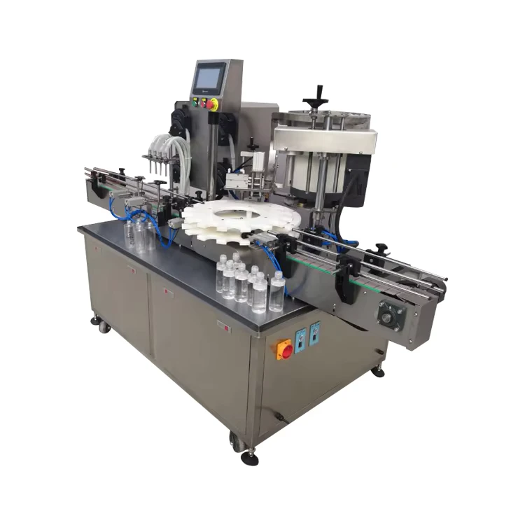 Small-Bottle-Filling-Machine-and-Capping-Machine-Bottle-Filling-Capping-Machine