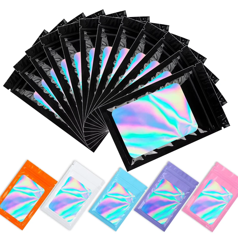 Small-Holographic-Zip-Lock-Plastic-Foil-Packing-Baggies-Ziplock-Packaging-Mylar-Bags-with-Zipper-for-Small-Business
