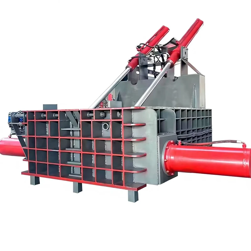 Small-Horizontal-Fully-Automatic-Plastic-Film-Horizontal-Waste-Paper-Hydraulic-Baling-Machine