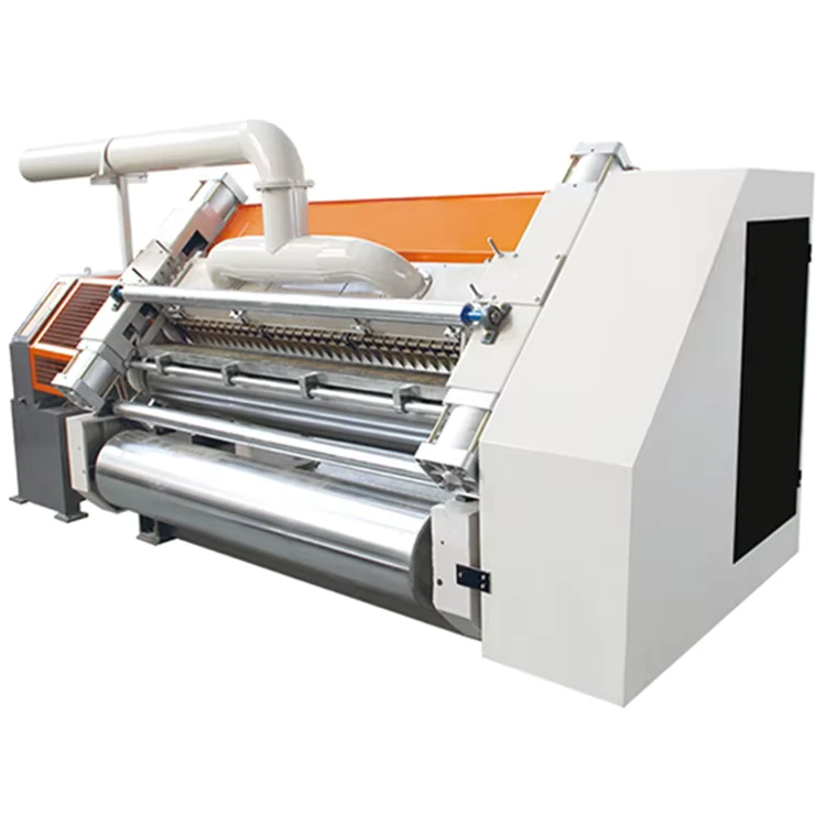 Steam-or-Electric-Heating-2-Layer-Fingerless-280-Corrugator-Single-Facer-Machine-with-Universal-Joint-and-Invert