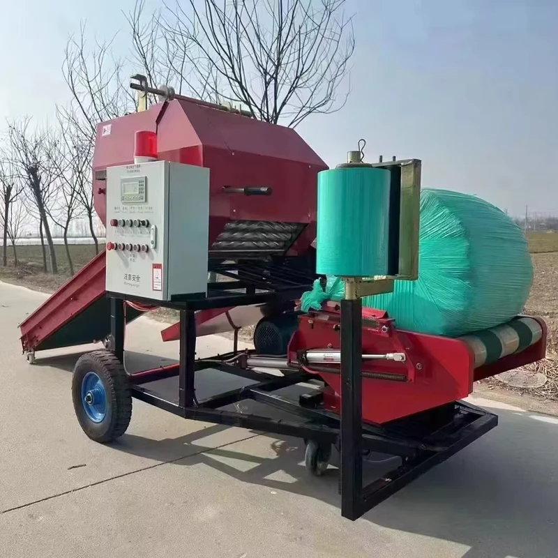 Straw-and-Grass-Baler-Hay-Baler-Machine