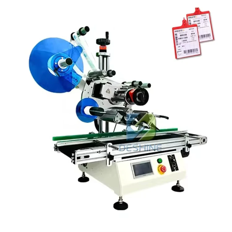 Table-Top-Upside-Automatic-Flat-Label-Printing-Machine-Label-Machine