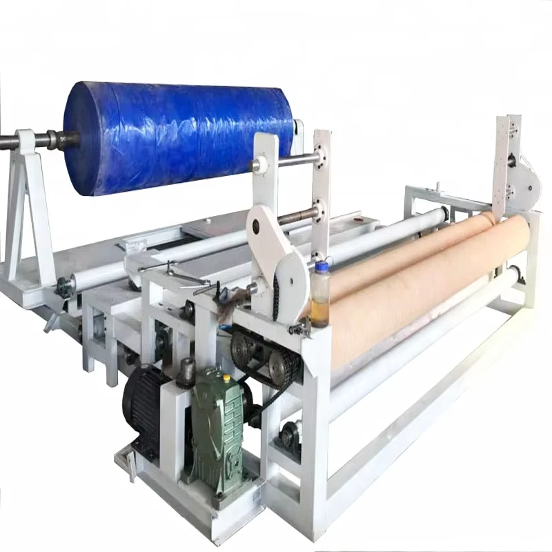 Tarpaulin-Rewinder-Machine