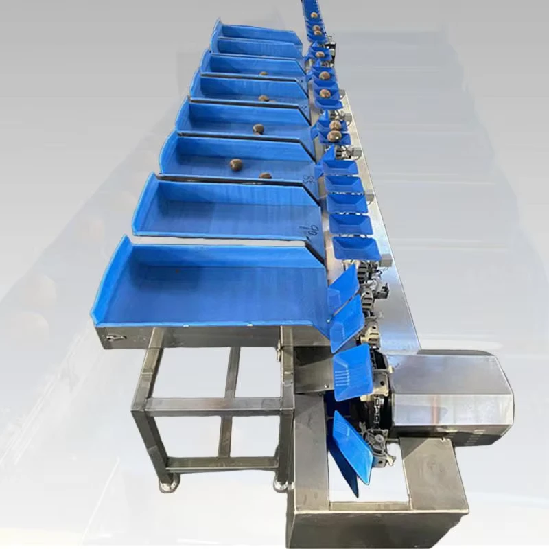 The-Popular-and-Best-selling-Stainless-Steel-Single-channel-Weight-Sorting-Machine-Is-Used-for-Fruits-Vegetables-Seafood-Etc