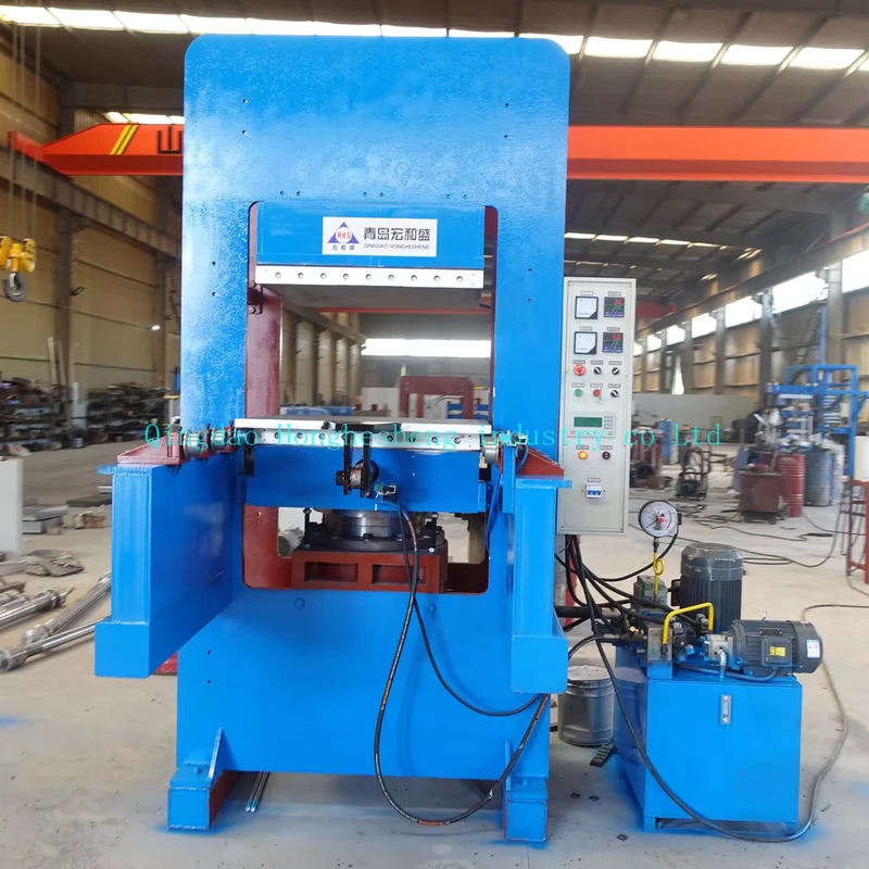 Timing-Belts-Making-Machine-200T-Industrial-Rubber-Vulcanizer-Silicone-Press-Machine