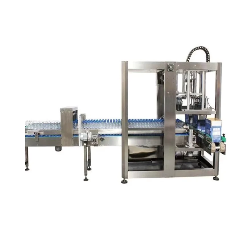 Tin-Cans-Production-Line-Wrap-Around-Case-Packer-for-Carton-Box-Multi-Function-Packing-Machine