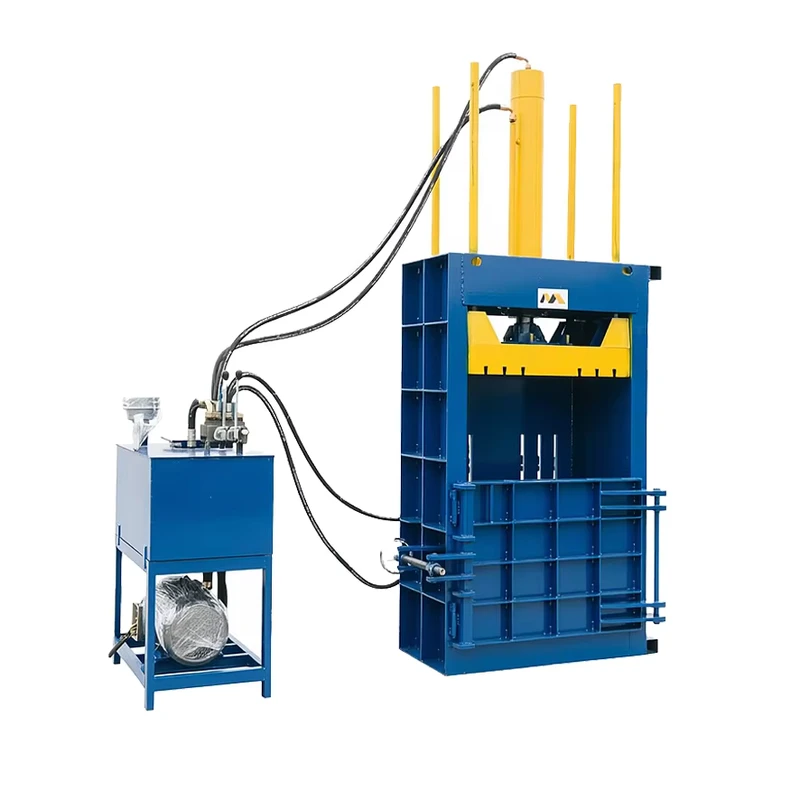 Top-Selling-High-Quality-Industrial-Waste-Packaging-Solution-Fast-Speed-Stable-Working-Factory-Vertical-Baling-Machine