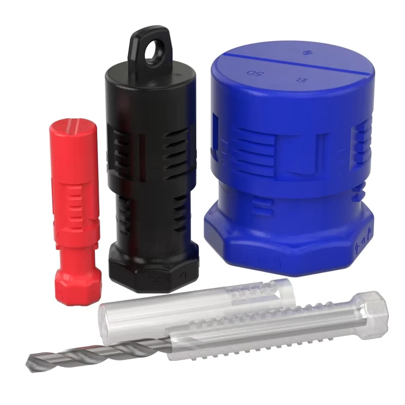 Transparent-Big-Diameter-Cnc-Tools-Twistpack-Ratchet-Length-Drill-Bit-Round-Telescopic-Plastic-Packaging-Tubes
