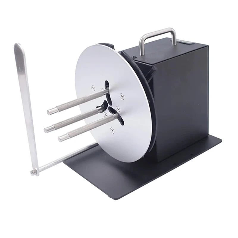 Two-way-Wire-Winding-Adjustable-Speed-Label-Rewinder-Machine