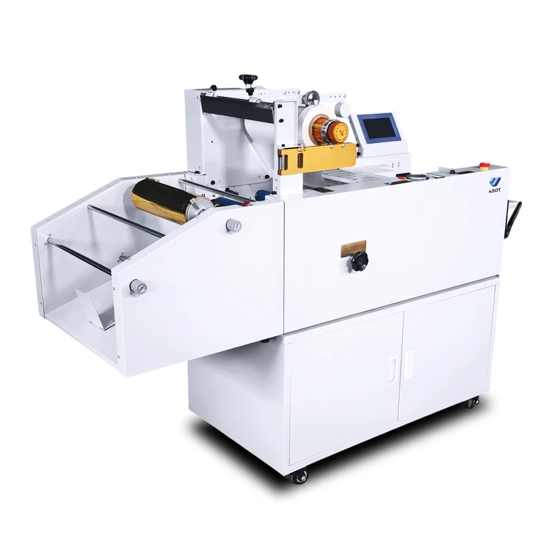 U-450T-Hydraulic-Automatic-Roll-Laminating-Machine-with-Foil-Laminating-Function