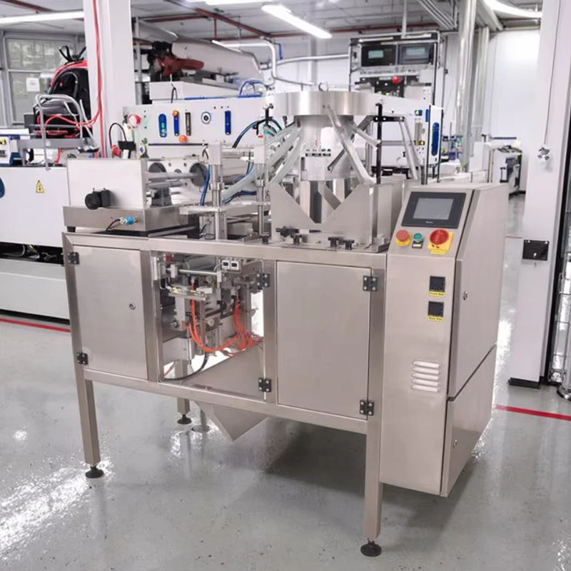 Vacuum-Packaging-Machine-Filling-Sealing-for-Food-with-Automatic-Bags-Film-Labeling