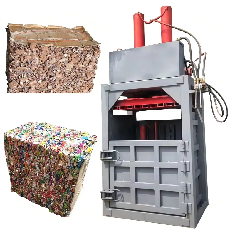 Vertical-Baler-Machine-for-Used-Clothing-Straw-Pet-Bottle-Baling-Press-Machine-1