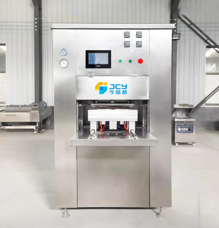 Vertical-Controlled-Atmosphere-Vacuum-Nitrogen-Filling-Boxed-Food-Sealing-Packaging-Machine