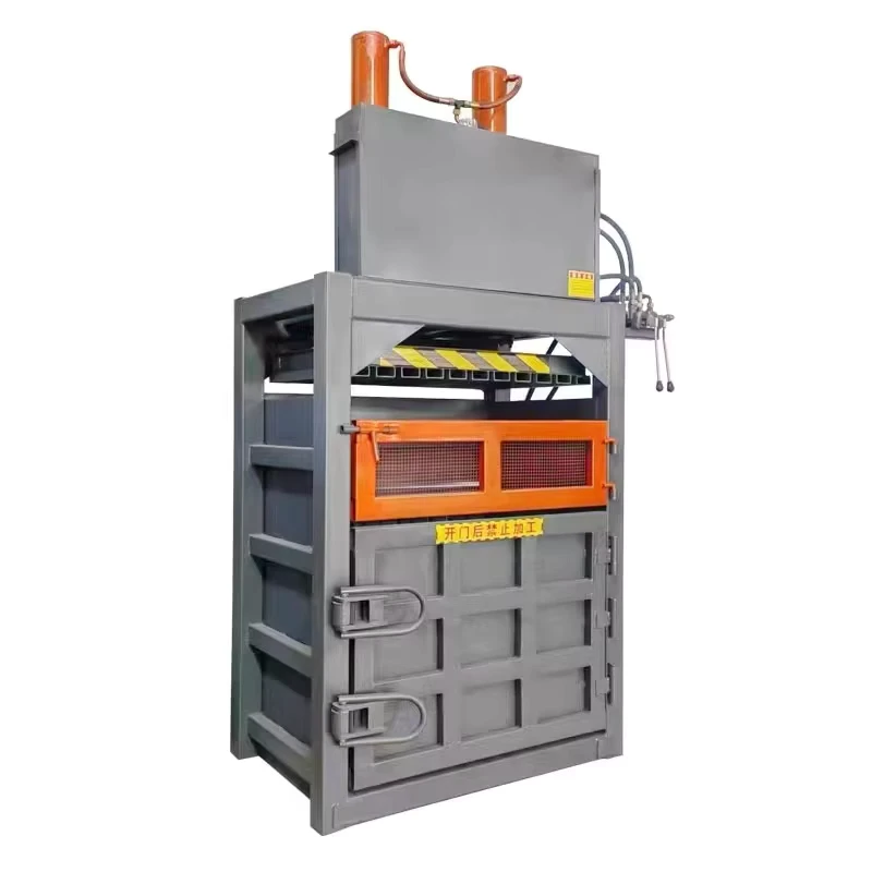 Waste-Plastic-Baling-Machine-Vertical-Hydraulic-Baler-Compactor-Press-Baler-Machine
