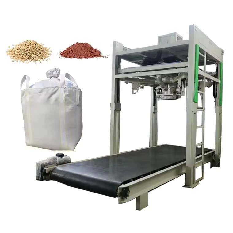 Wood-Fuel-Pellet-Jumbo-Bag-Filling-Packaging-Machine-FIBC-Bag-Multi-Function-Packing-Machine