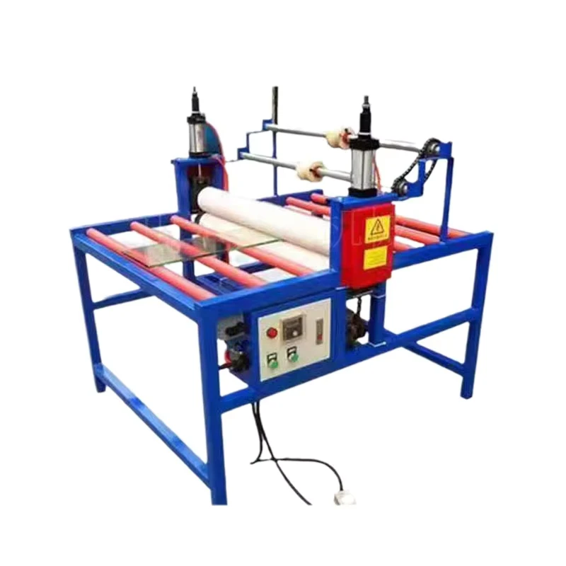 Woodworking-Coating-Machine-Hot-and-Cold-Dual-sided-Film-Pressing-Machine-Single-layer-Rapid-and-Efficient-Coating-Machine