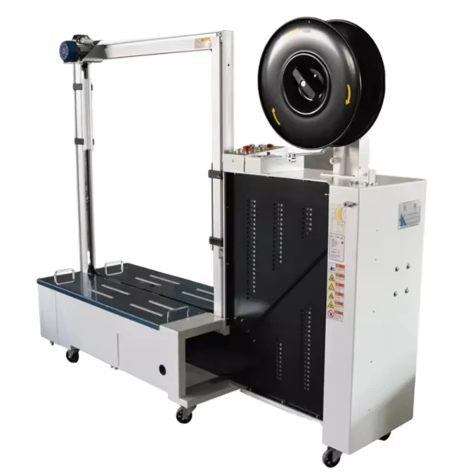 YYIPACK-X202B-Low-Table-Roller-Drive-PP-Strapping-Machine-Customizable-for-Box-Packing
