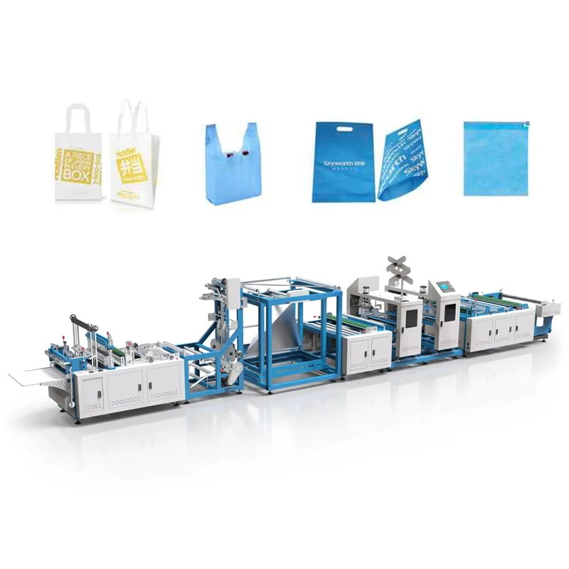 ZXL-G700-High-Speed-Automatic-Non-Woven-Spunbind-Shopping-Bag-Making-Machine-for-Side-Gusset-Bag