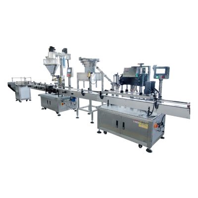 58-AUTO POWDER FILLING CAPPING LINE